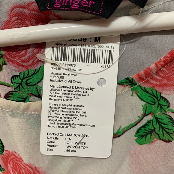 Ginger crop top - Picture 4 of 4